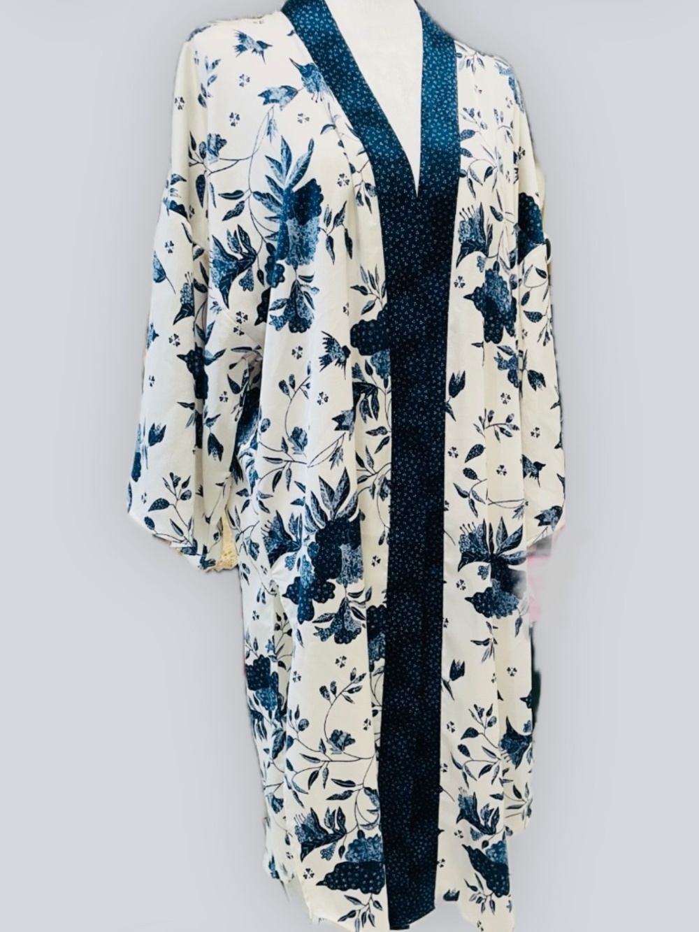 H&M satin kimono